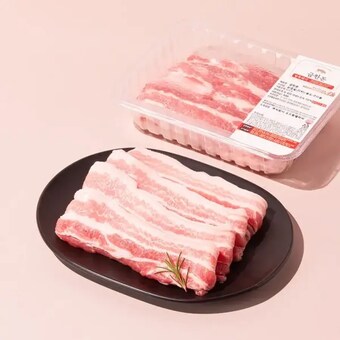 도드람 금한돈 미박 <b>삼겹살</b> 구이용 500g