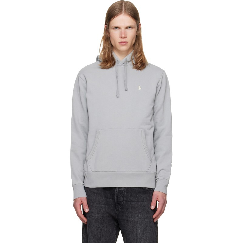 폴로랄프로렌 그레이 루프백 테리 후디 710916690040 SOFT GREY