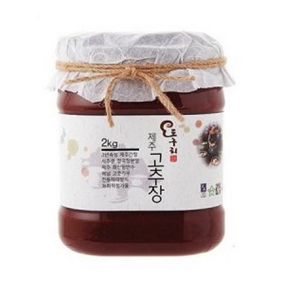 도구리영농조합법인 제주 도구리 고추장 2kg이미지입니다. 누르면 해당 게시물로 새창이동합니다.