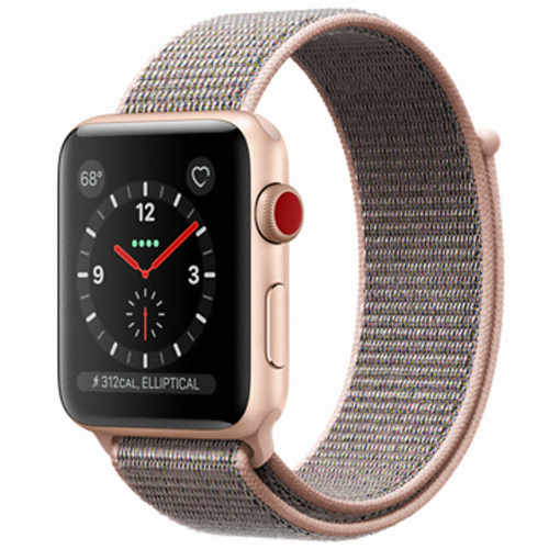 APPLE 워치 시리즈3 42mm Cellular 골드 알루미늄 (스포츠루프)_이미지