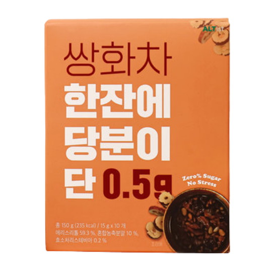 쌍화차 한잔에 당분이 단 0.5g 10T