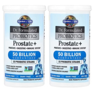 에이치브이엘 가든오브라이프 Dr. Formulated 프로바이오틱스 500억 전립선+ 60캡슐 (2개)