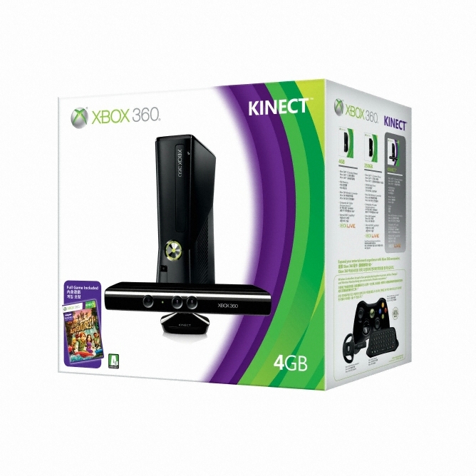 Microsoft XBOX360 키넥트 댄스 센트럴 패키지 (Kinect Package)
