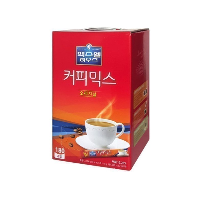 동서식품 맥스웰하우스 커피믹스 오리지날 스틱 180개입 (4개)