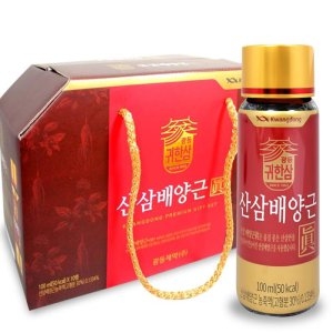 산삼 배양근 진액 100ml 10병