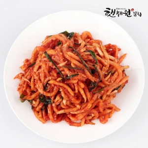 햇채원 HACCP 무 김치 전라도 매일 생산 무생채 3KG_이미지