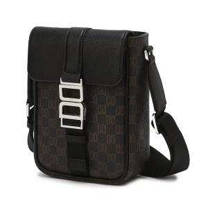 LF 닥스 바넷 브라운 DD로고패턴 크로스백_DBBA4F762W3