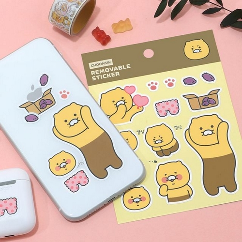 춘식이 리무버블 멀티 데코 스티커