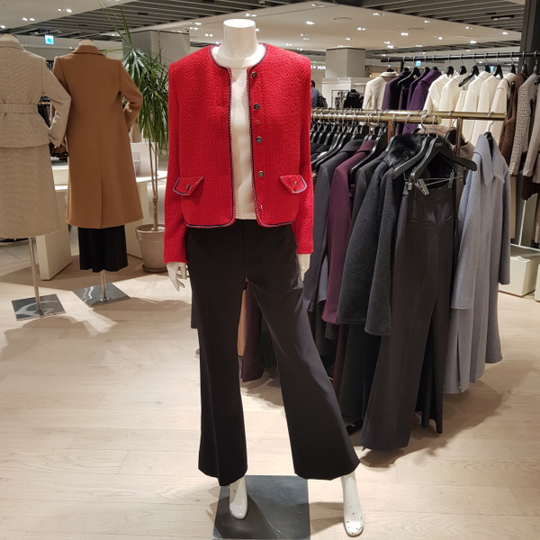 린(LYNN) 라운드 트위드 자켓 LGJKLK9600_이미지