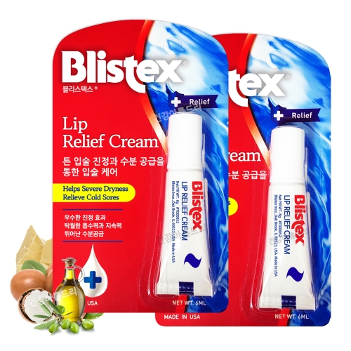 블리스텍스 립릴리프 크림 립밤 6ml이미지입니다. 누르면 해당 게시물로 새창이동합니다.
