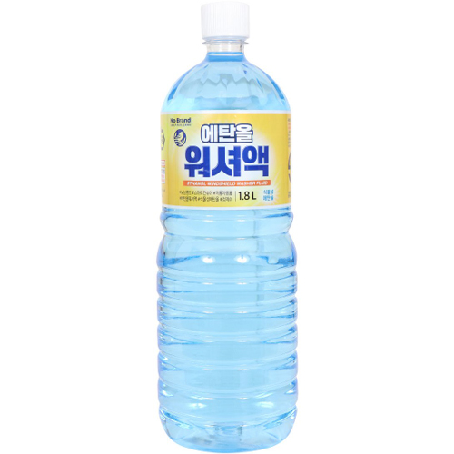 에이원케미칼 노브랜드 에탄올 워셔액 1.8L [2개]
