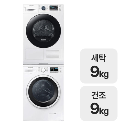 삼성전자 WW90T3000KW + DV90TA040AE