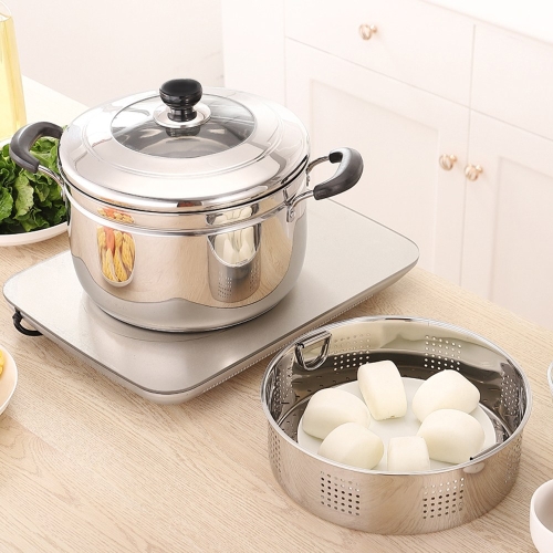 키친아트 마이스터 3중바닥 찜기 (24cm)_이미지