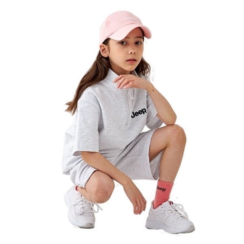 JEEP KIDS 엠로고 반넥 썸머 셋업_MW 276196 165 120_이미지