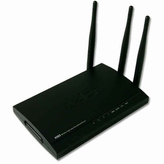 LG상사 Axler X503 공유기 패키지 (+ LGI-UW300NS USB 2.0 무선랜카드)_이미지