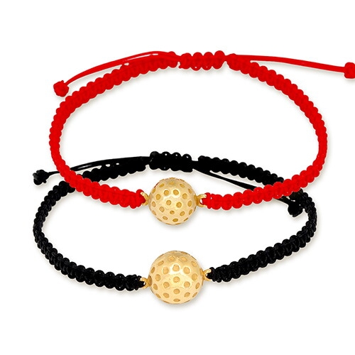 순금 골프공 매듭 팔찌 3.75g