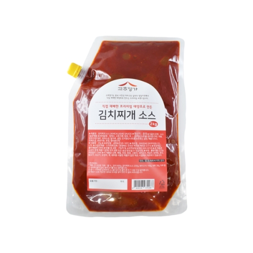 고추명가 김치찌개 소스 2kg이미지입니다. 누르면 해당 게시물로 새창이동합니다.