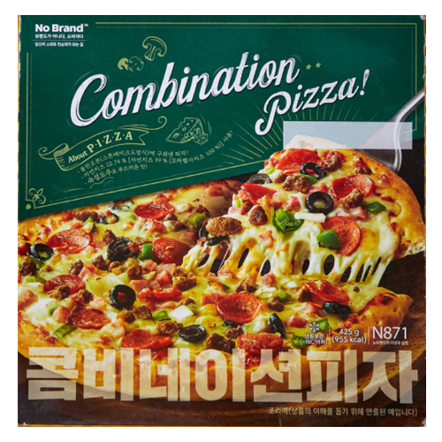 이마트 노브랜드 콤비네이션피자 425g (1개)_이미지