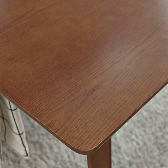 보니애가구 프리모 러버우드 원목 식탁 1200 (의자4개)_이미지