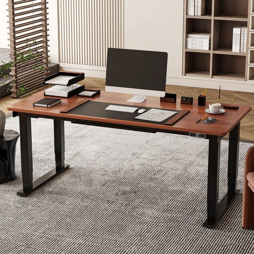 FLEXISPOT 플랜티엠 4모터 프리미엄형 30T HPL 모션 스탠딩 책상 (1600x800)_이미지