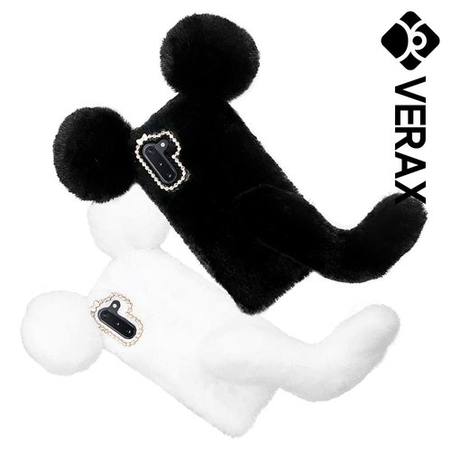 베락스 러블리 마우스 퍼 커버 젤리케이스 (P401)[갤럭시S20]