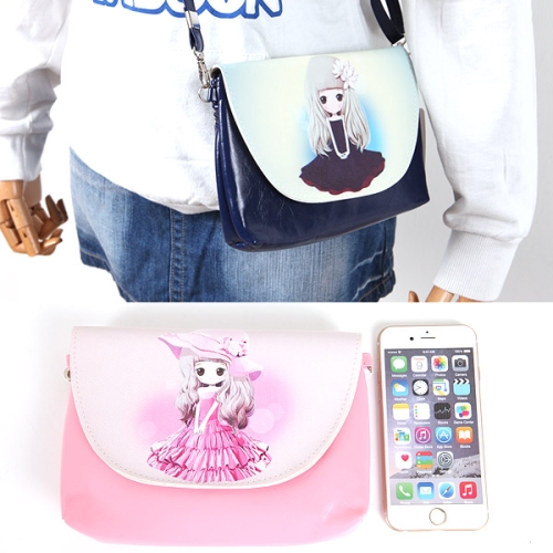 에이치씨컴즈 가로형 걸스 덮개 크로스백 GA201809217