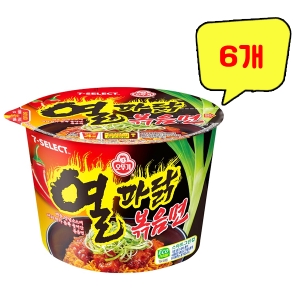 오뚜기 열파닭 볶음면 110g (6개)