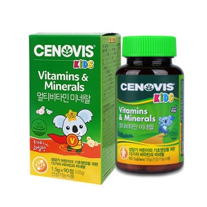 세노비스 키즈 멀티비타민 미네랄 1500mg 90정 (7개)_이미지