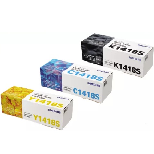 삼성전자 정품 CLT-K1418S, CLT-C1418S, CLT-Y1418S 3색 세트