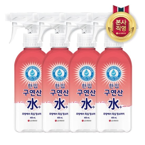 한.입 구연산수 400ml (4개)_이미지