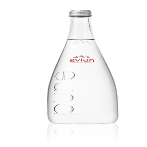 에비앙 생수 글라스 750ml (1개)_이미지