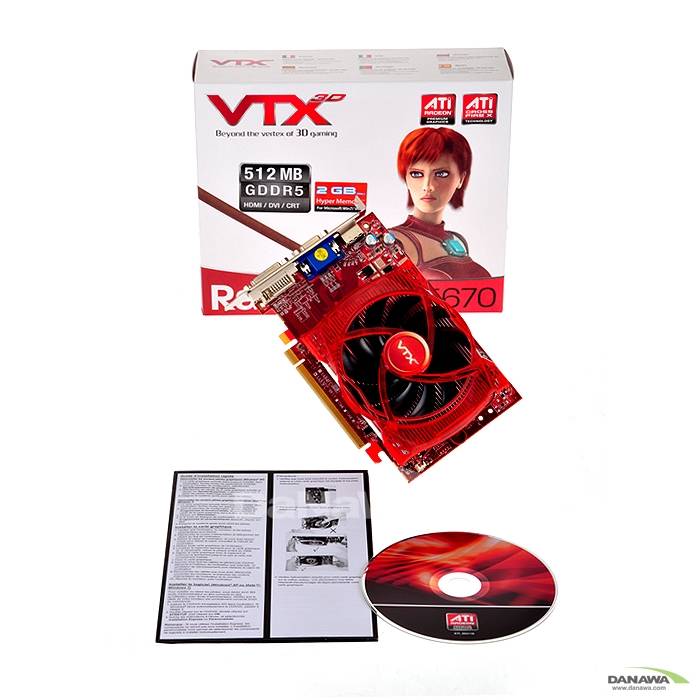 VTX3D 라데온 HD 5670 HV2 D5 512MB_이미지