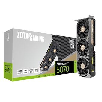 ZOTAC GAMING 지포스 <b>RTX</b> 5070 SOLID OC D7 12GB