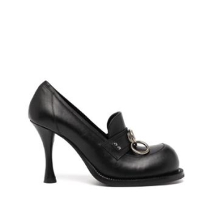 마틴로즈 벌브 토 가죽 펌프스 100mm MRSS231034LGW