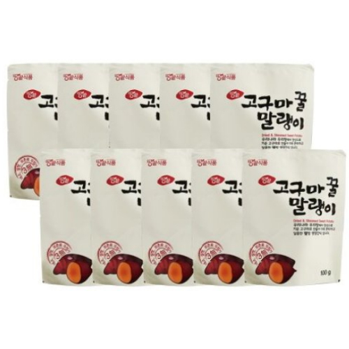 땅끝식품 땅끝 고구마꿀말랭이 100g (10개)_이미지