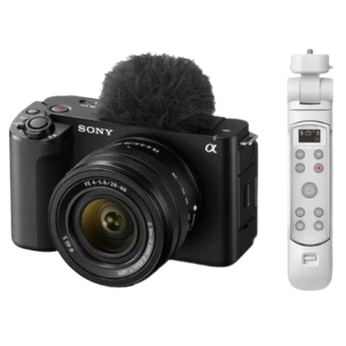 SONY ZV-E10 렌즈세트 (16-50mm F3.5-5.6, 아이리버 무선슈팅그립)_이미지