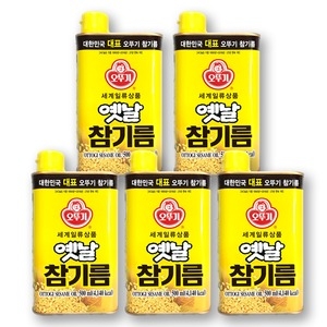 오뚜기 옛날 참기름 500ml (5개)_이미지
