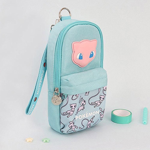 포켓몬스터 뮤 캐릭터 컬러 포켓 파우치 봉제필통 778194