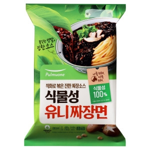 풀무원 식물성 지구식단 유니짜장면 620g (4개)