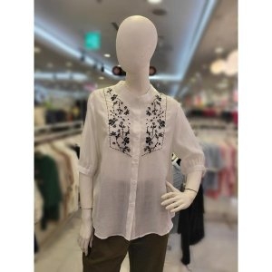 라티움 레포크 세이브존03 레포크 장미차이나셔츠 AGM25-23SH22-90