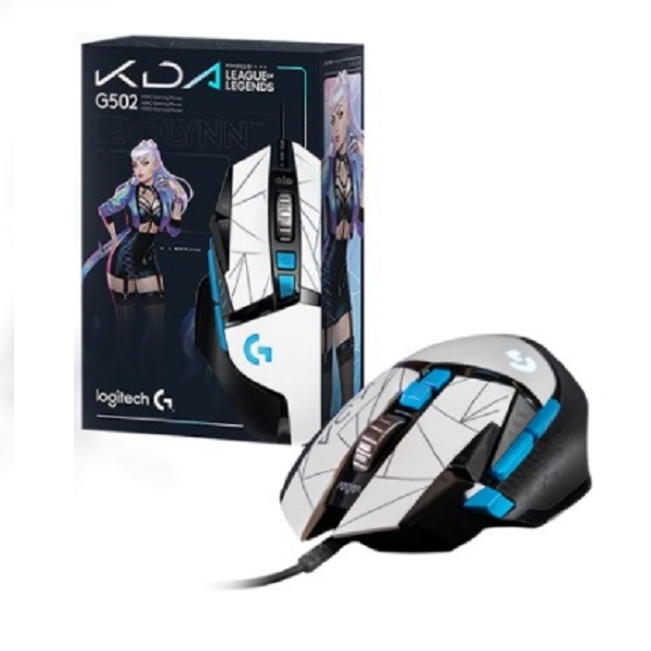로지텍 G502 HERO K/DA 게이밍 마우스 (해외구매)