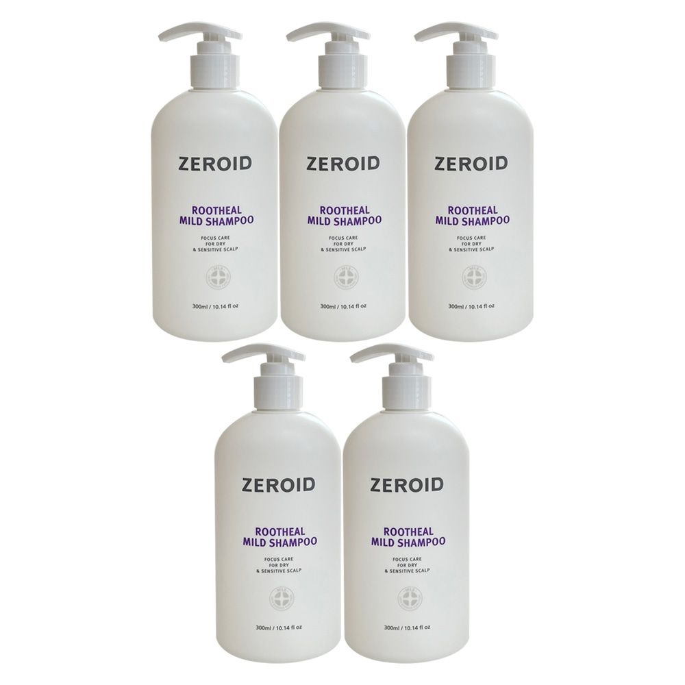 제로이드 루트힐 마일드샴푸 300ml (5개)_이미지