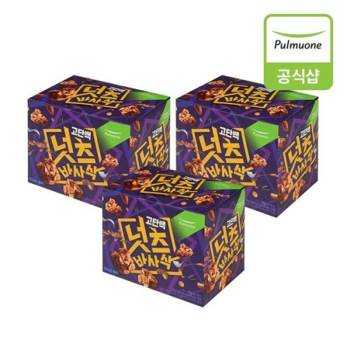 풀무원 고단백 넛츠바사삭 10p 200g[3개]