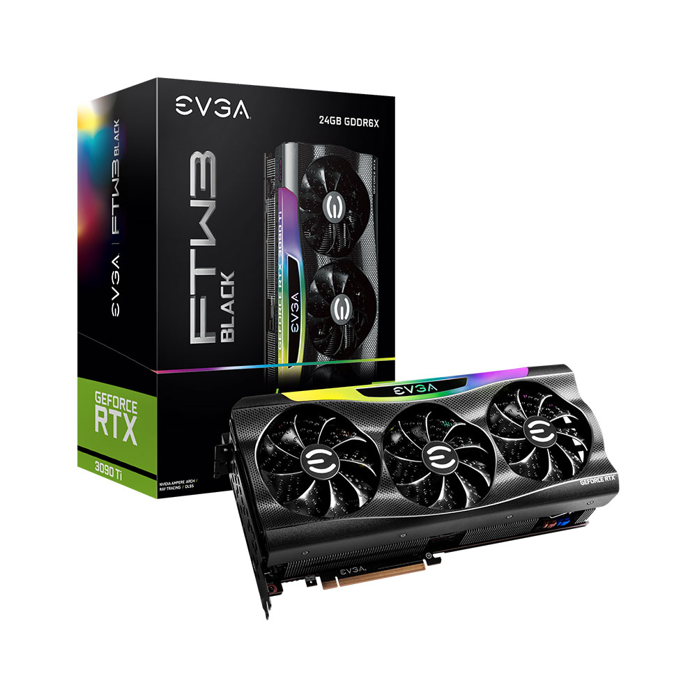 EVGA 지포스 RTX 3090 Ti FTW3 BLACK GAMING D6X 24GB_이미지