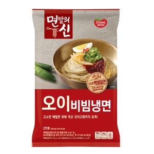 동원F&B 면발의신 오이비빔냉면 436g (1개)