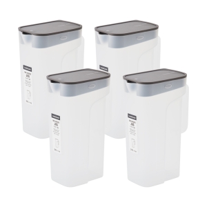 락앤락 냉장고 물병 4p DARK GRAY HPI818S4CDGRY 2100ml_이미지