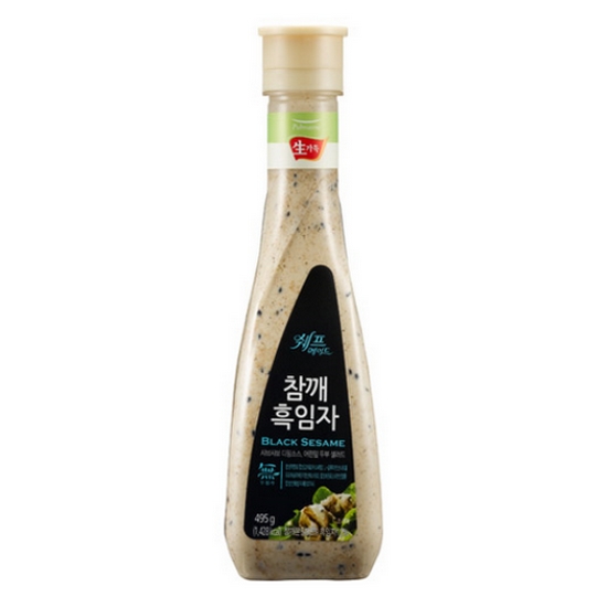 풀무원 쉐프메이드 참깨 흑임자 드레싱 495g (1개)