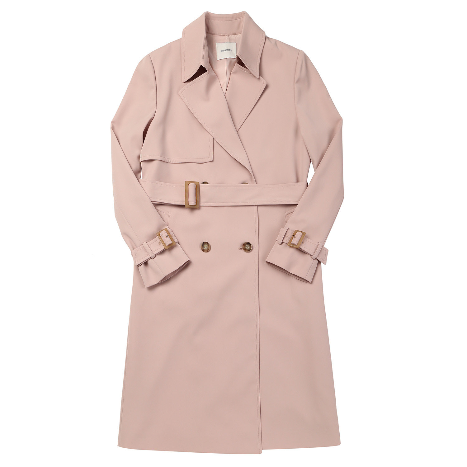 쉬즈미스 클래식 더블 트렌치코트 SWWBYN12020_이미지