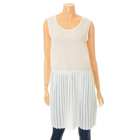 아이올리 플라스틱아일랜드 블라우스 레이어드 원피스 PG1WO131