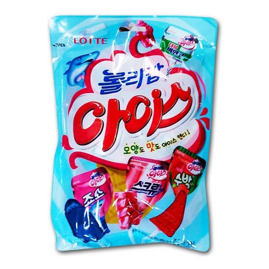 롯데웰푸드 롤리팝 아이스 15개입 165g